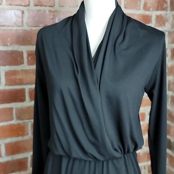 Sarah Liller SF The Lola Dress long sleeve black size S - Picture 2 of 6